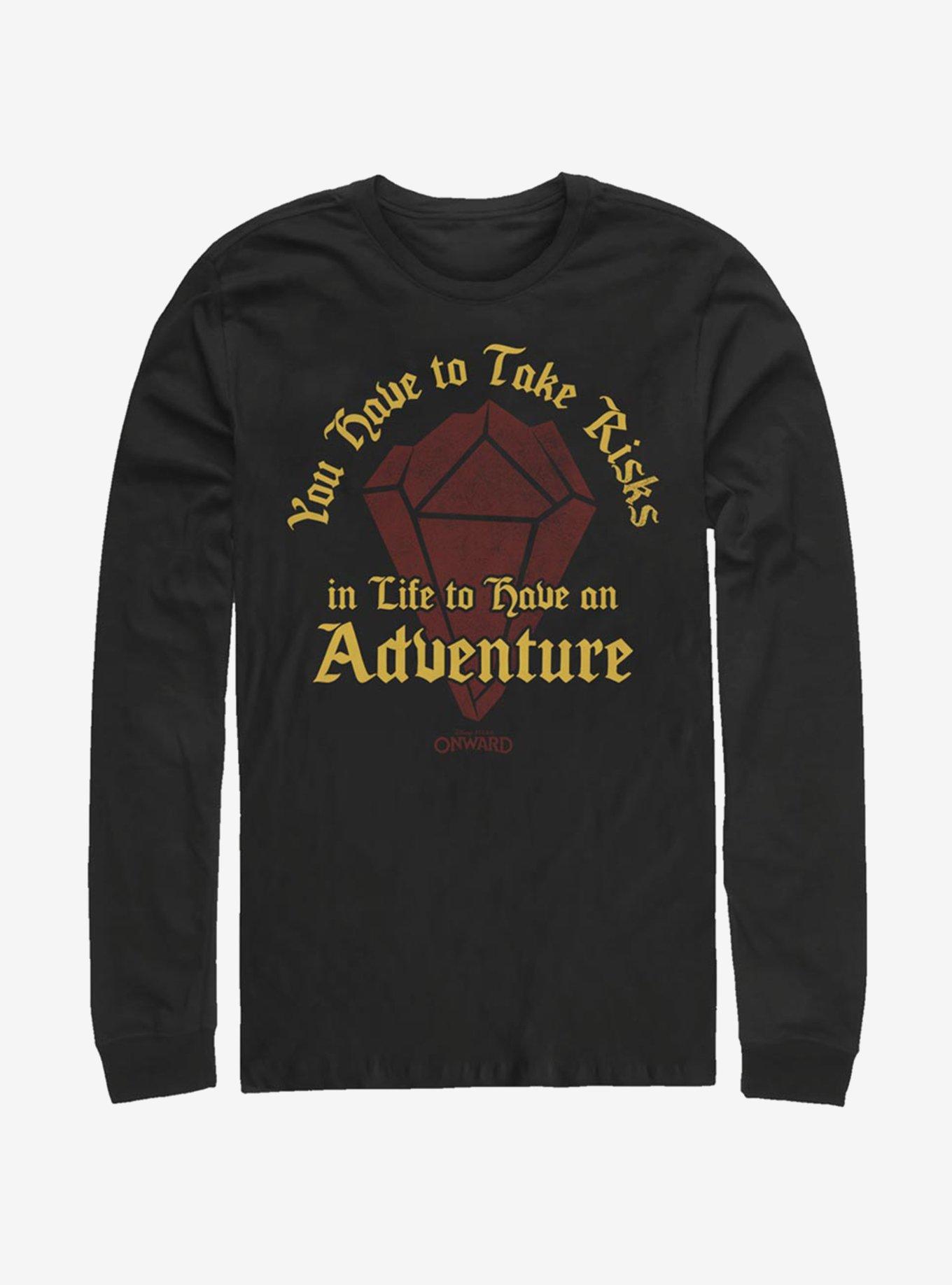 Disney Pixar Onward Risk For Adventure Long-Sleeve T-Shirt, , hi-res
