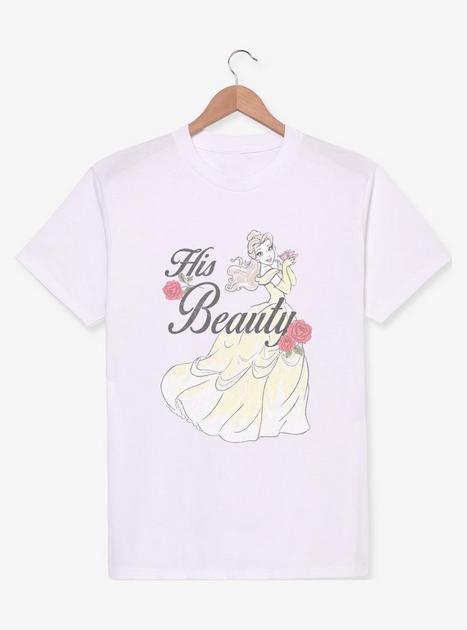 Disney Beauty And The Beast His Beauty T-Shirt - WHITE | BoxLunch