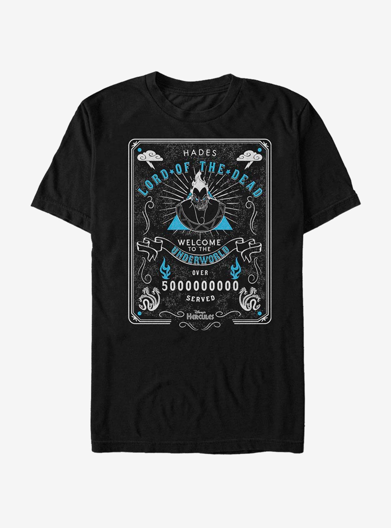 Disney Hercules Hades Ouija T-Shirt, BLACK, hi-res