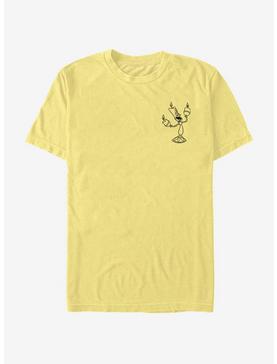 Disney Beauty And The Beast Lumiere Vintage Line T-Shirt, , hi-res