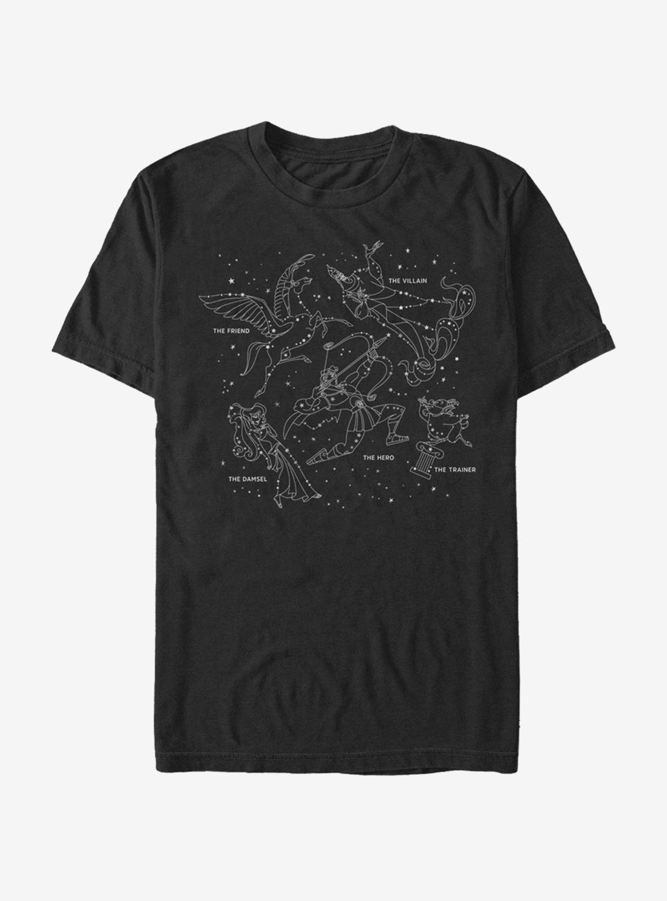 Disney Hercules Constellation T-Shirt, BLACK, hi-res