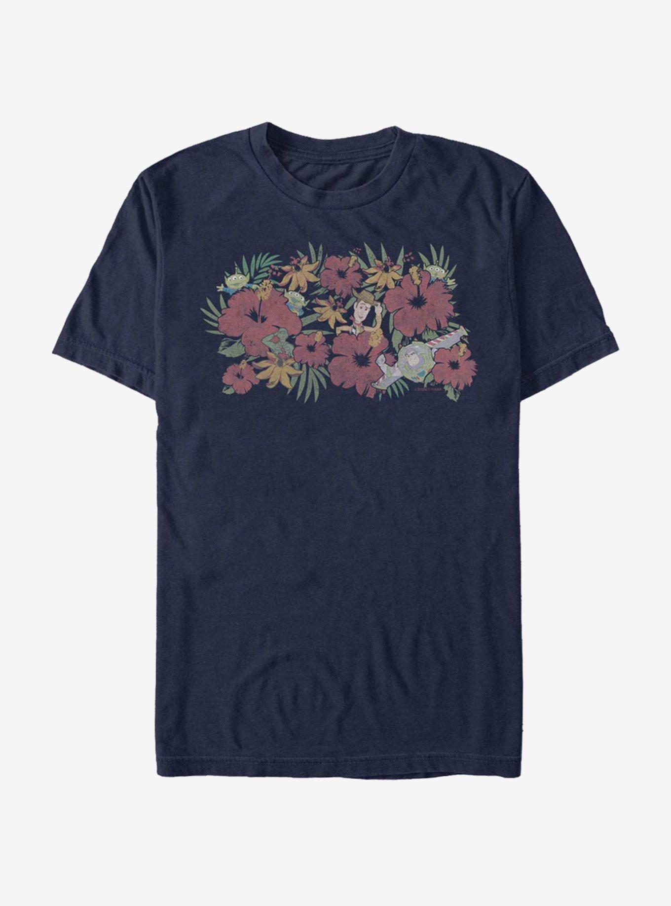 Disney Pixar Toy Story Toy Flowers T-Shirt, NAVY, hi-res