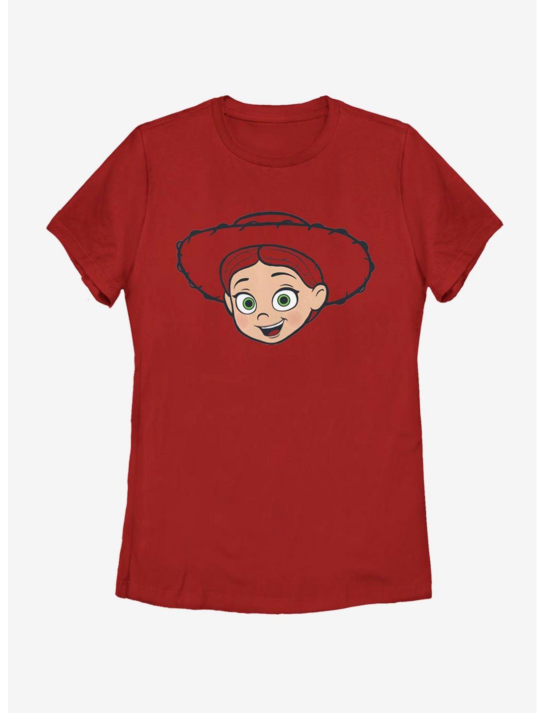 Disney Pixar Toy Story Big Face Jessie Womens T-Shirt, RED, hi-res