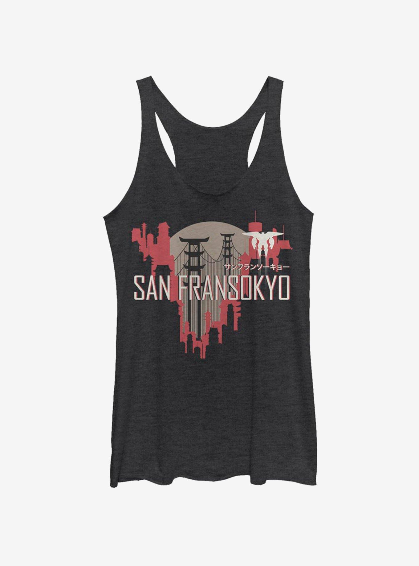 Disney Big Hero 6 San Fransokyo Visit Womens Tank Top, , hi-res