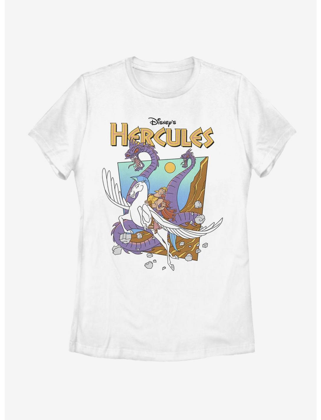 Disney Hercules Hydra Escape Womens T-Shirt, WHITE, hi-res