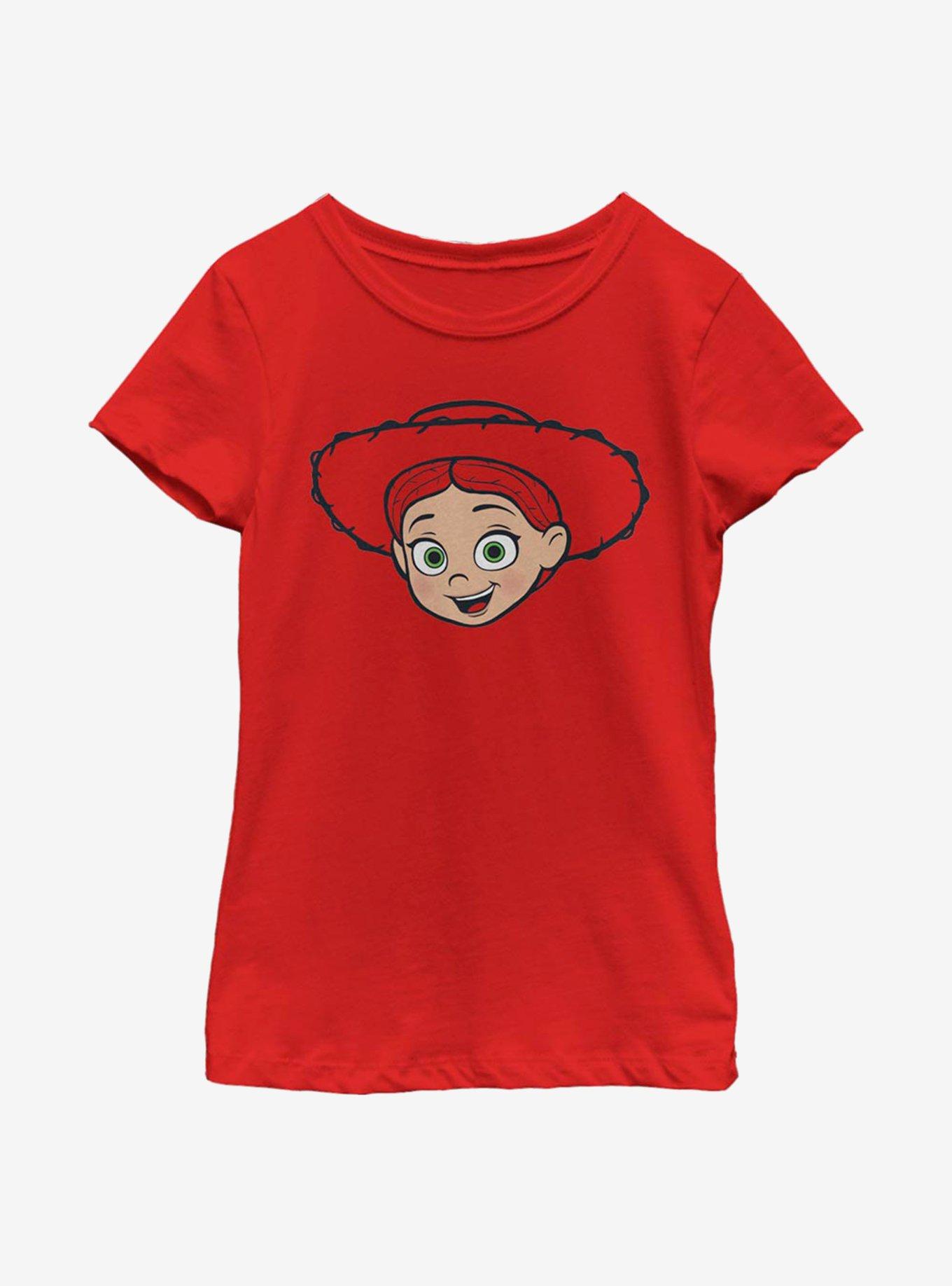 Disney Pixar Toy Story Big Face Jessie Youth Girls T-Shirt, , hi-res