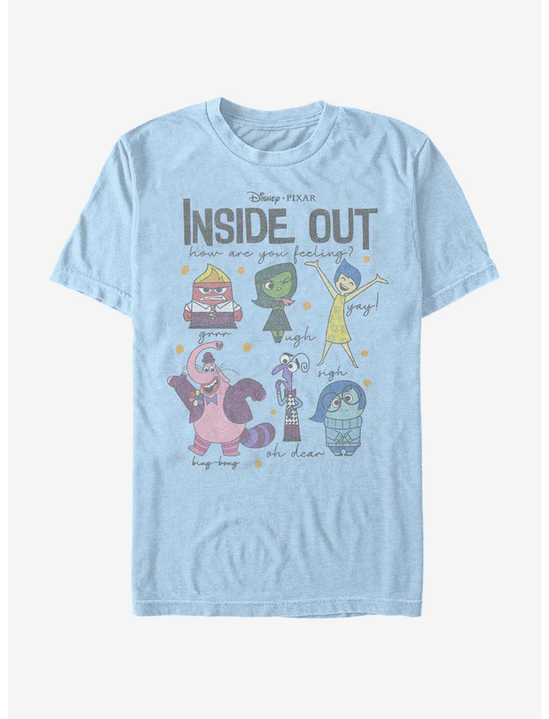 Disney Pixar Inside Out Feels T-Shirt, LT BLUE, hi-res