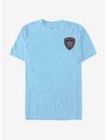 Disney Pixar Onward Mushroomton Badge T-Shirt, LT BLUE, hi-res