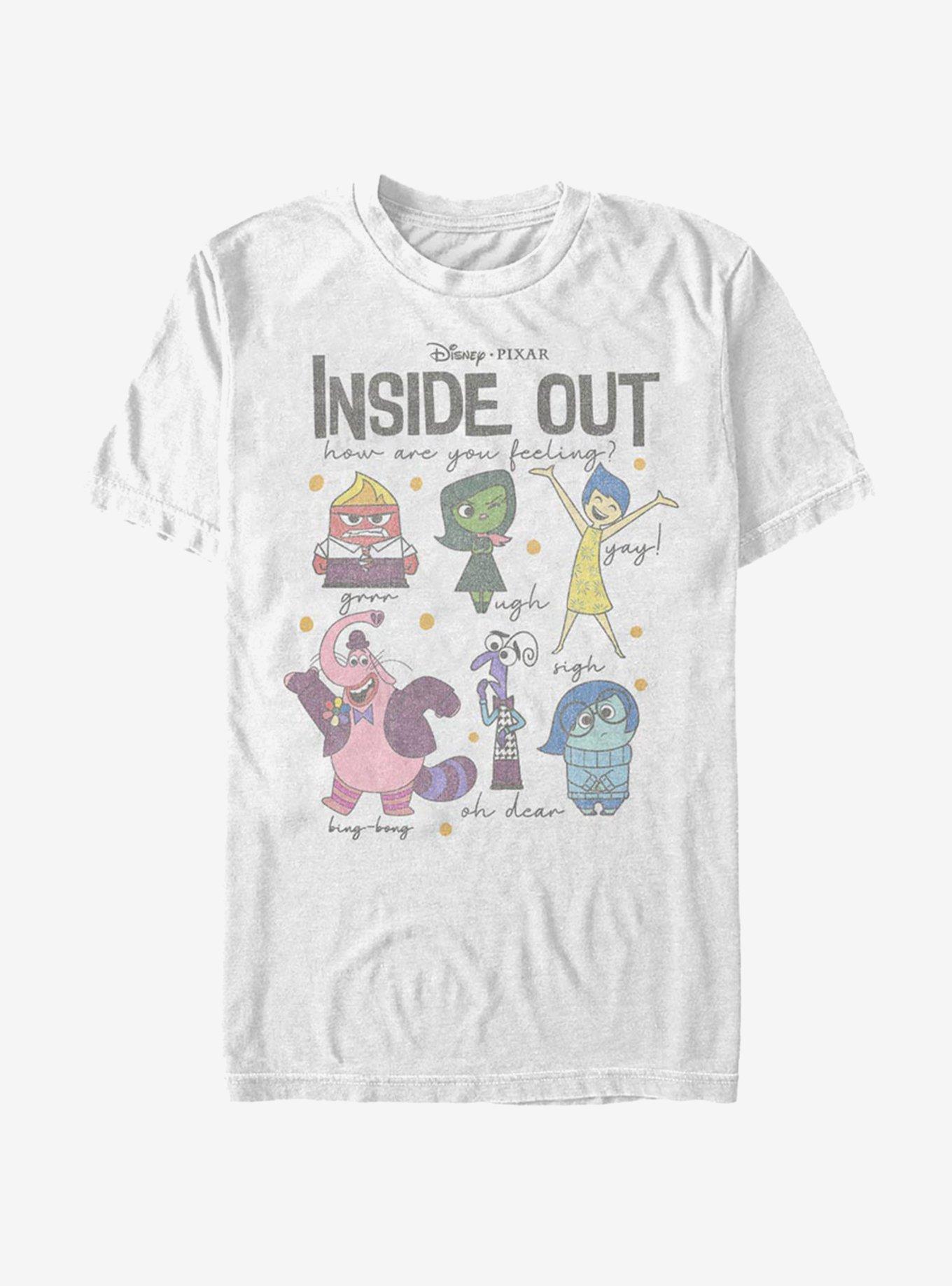 Disney Pixar Inside Out Emotion Eyes T-Shirt, BoxLunch