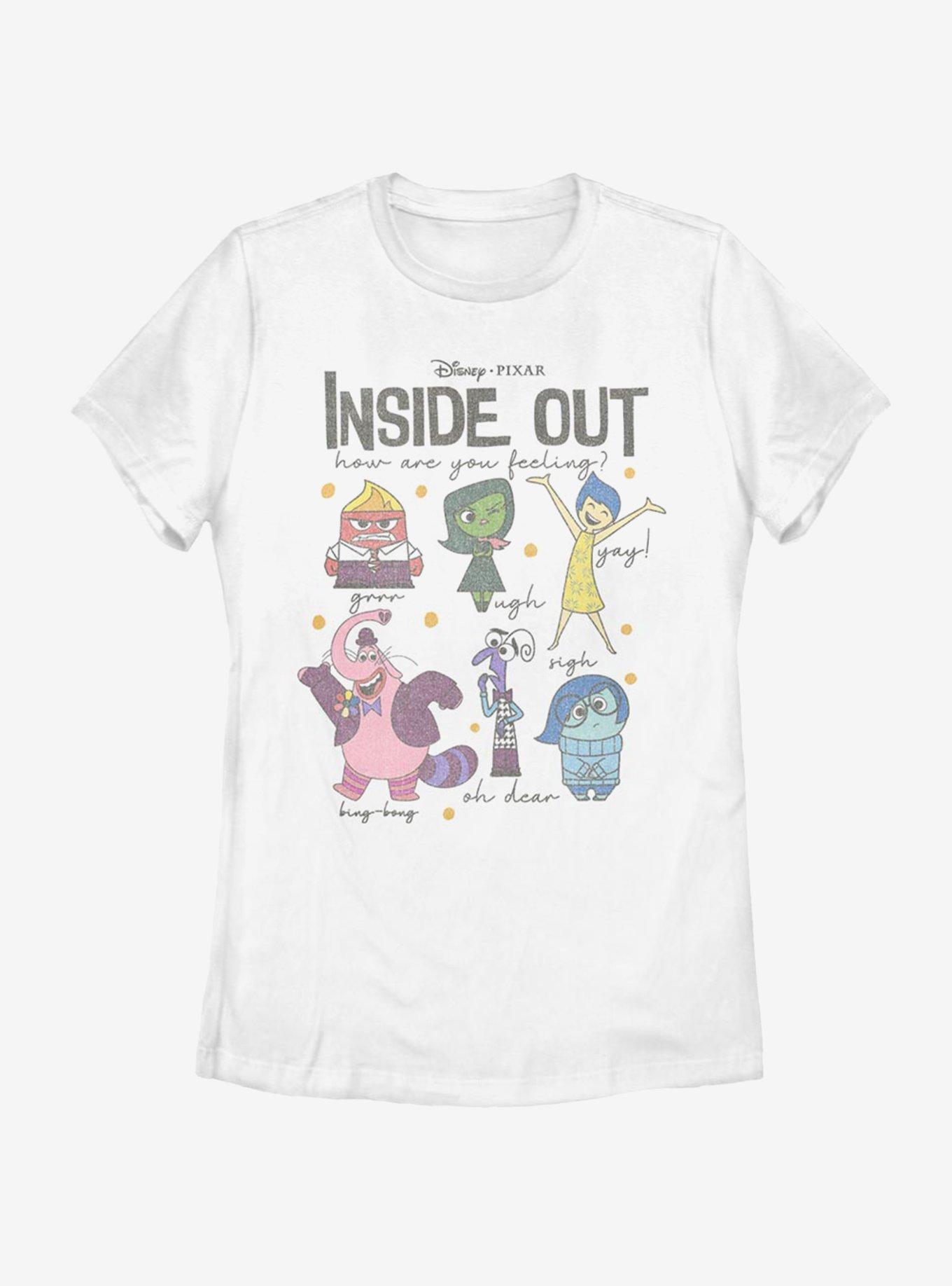 Disney Pixar Inside Out Feels Womens T-Shirt, , hi-res