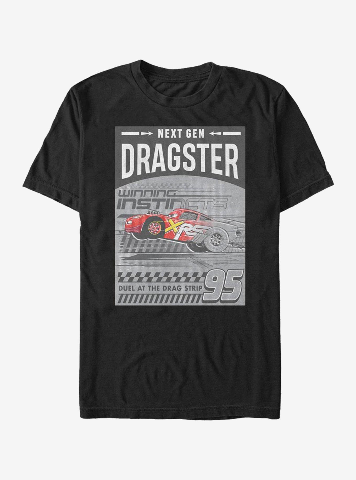 Disney Pixar Cars Dragster Gen T-Shirt, BLACK, hi-res