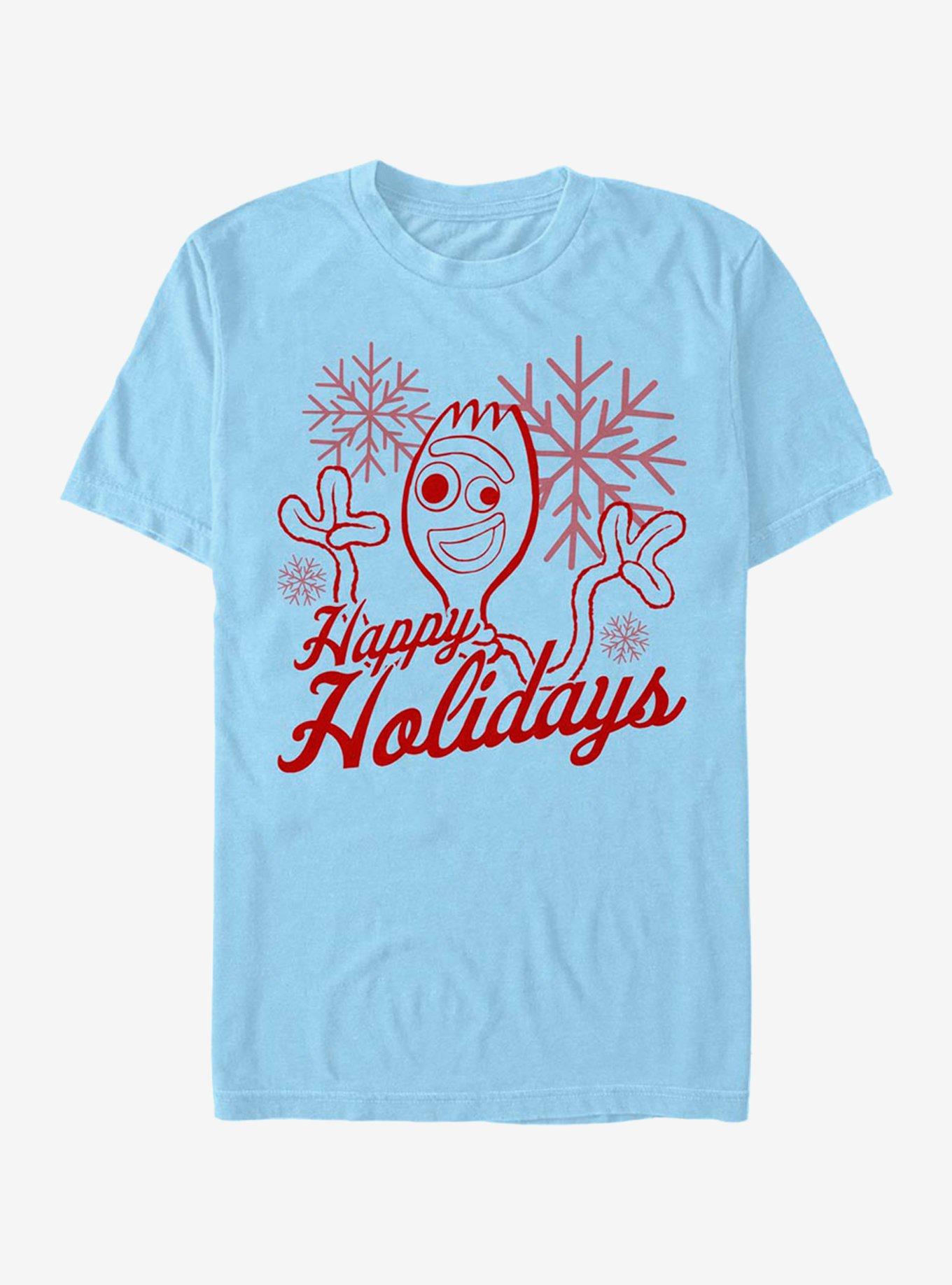 Disney Pixar Toy Story 4 Forky Holidays T-Shirt, , hi-res