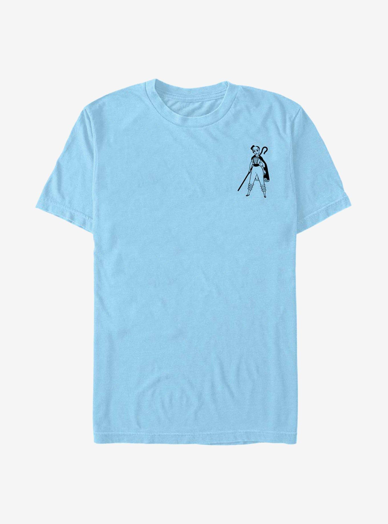 Disney Pixar Toy Story 4 Vintage Line Bo Peep T-Shirt, LT BLUE, hi-res
