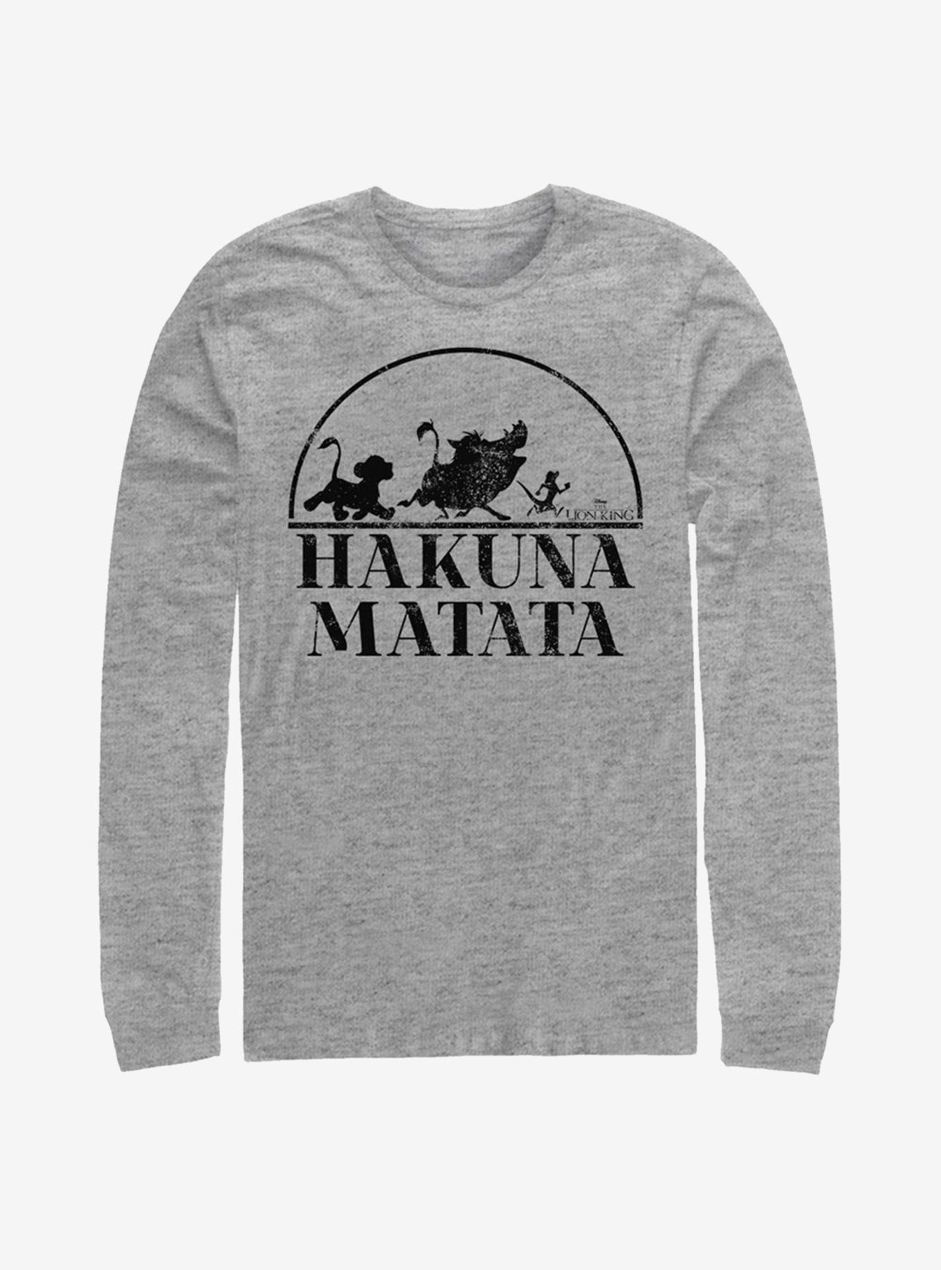 Disney The Lion King Hakuna Matata Log Walk Long-Sleeve T-Shirt, , hi-res