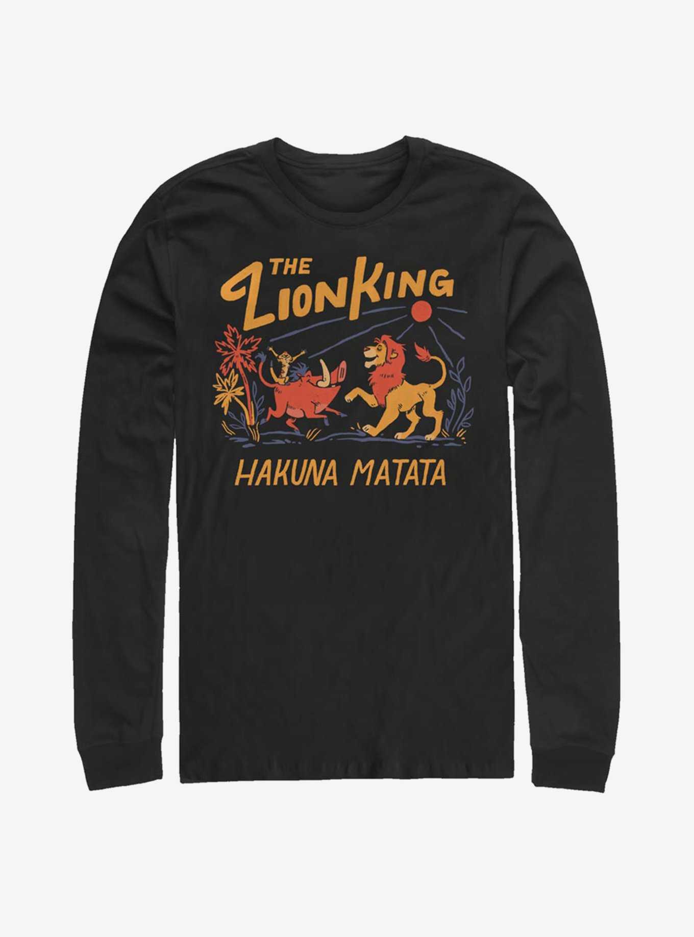 Disney The Lion King Hakuna Matata Sunrise Long-Sleeve T-Shirt, , hi-res