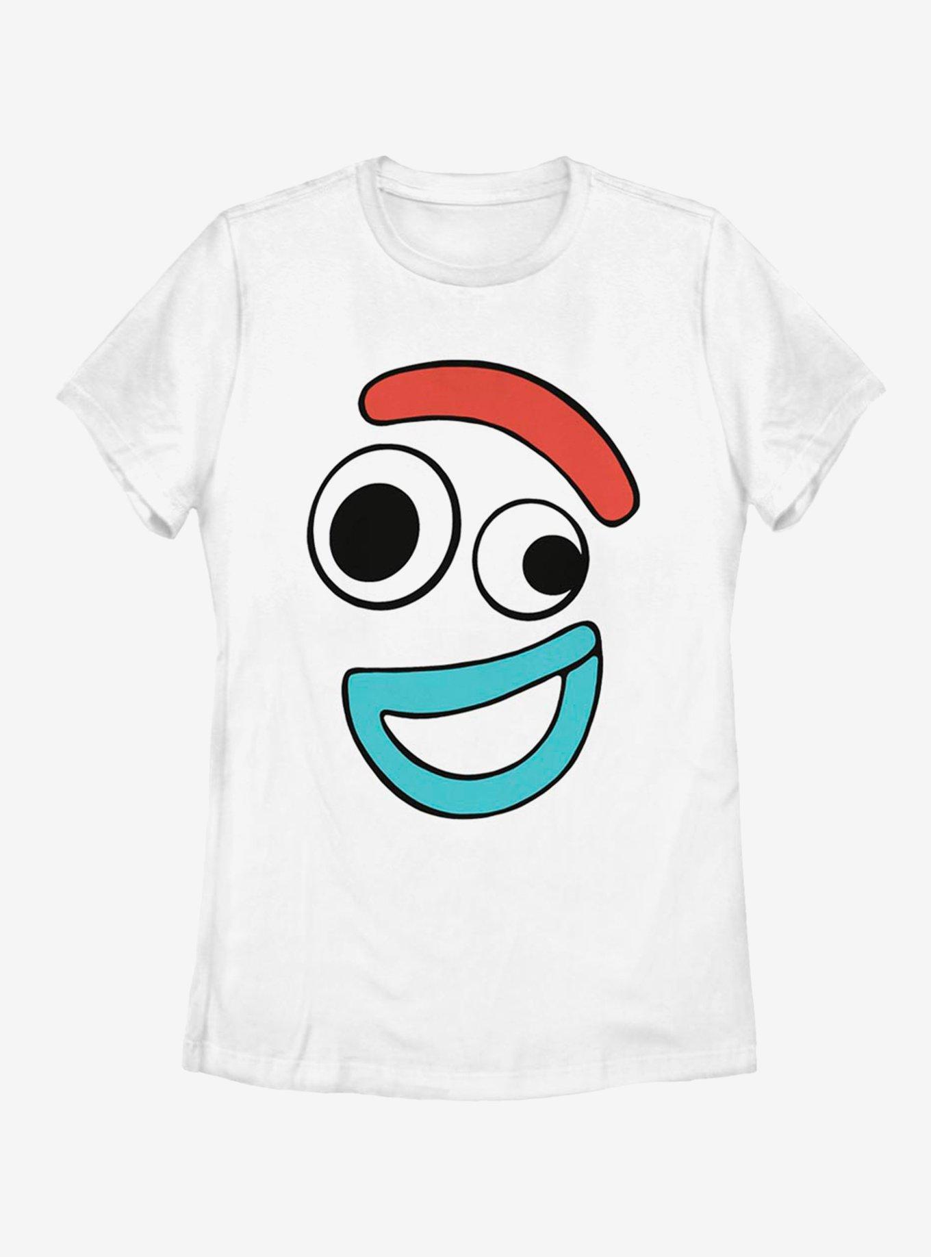 Disney Pixar Toy Story 4 Big Face Smiling Forky Womens T-Shirt, , hi-res