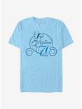 Disney Cinderella Simple Anniversary T-Shirt, LT BLUE, hi-res