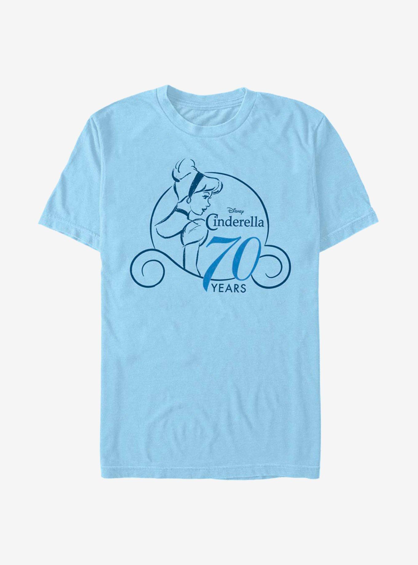 Disney Cinderella Simple Anniversary T-Shirt, , hi-res