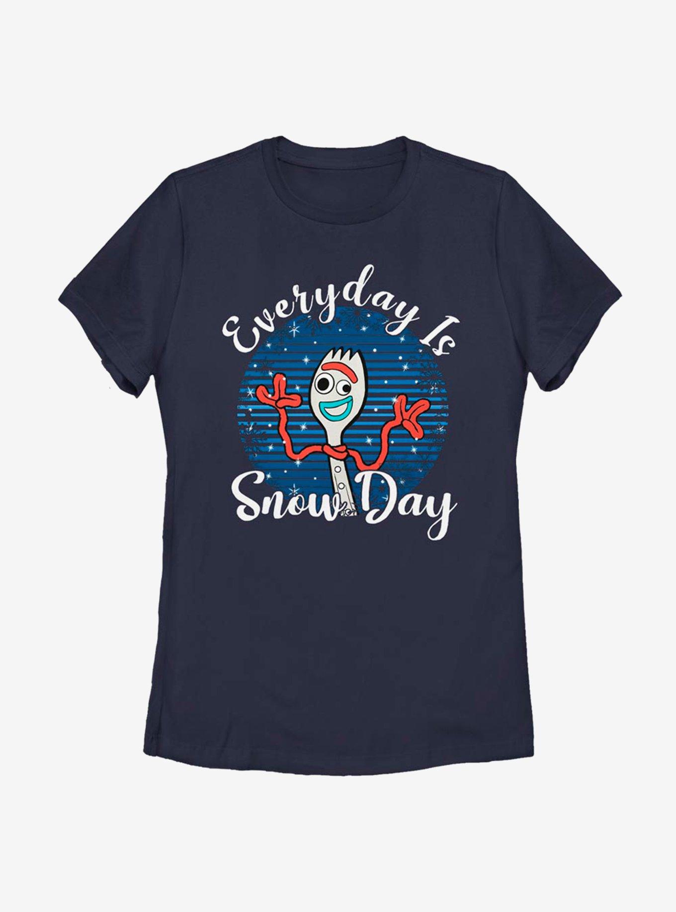 Disney Pixar Toy Story 4 Forky Snow Day Womens T-Shirt, , hi-res