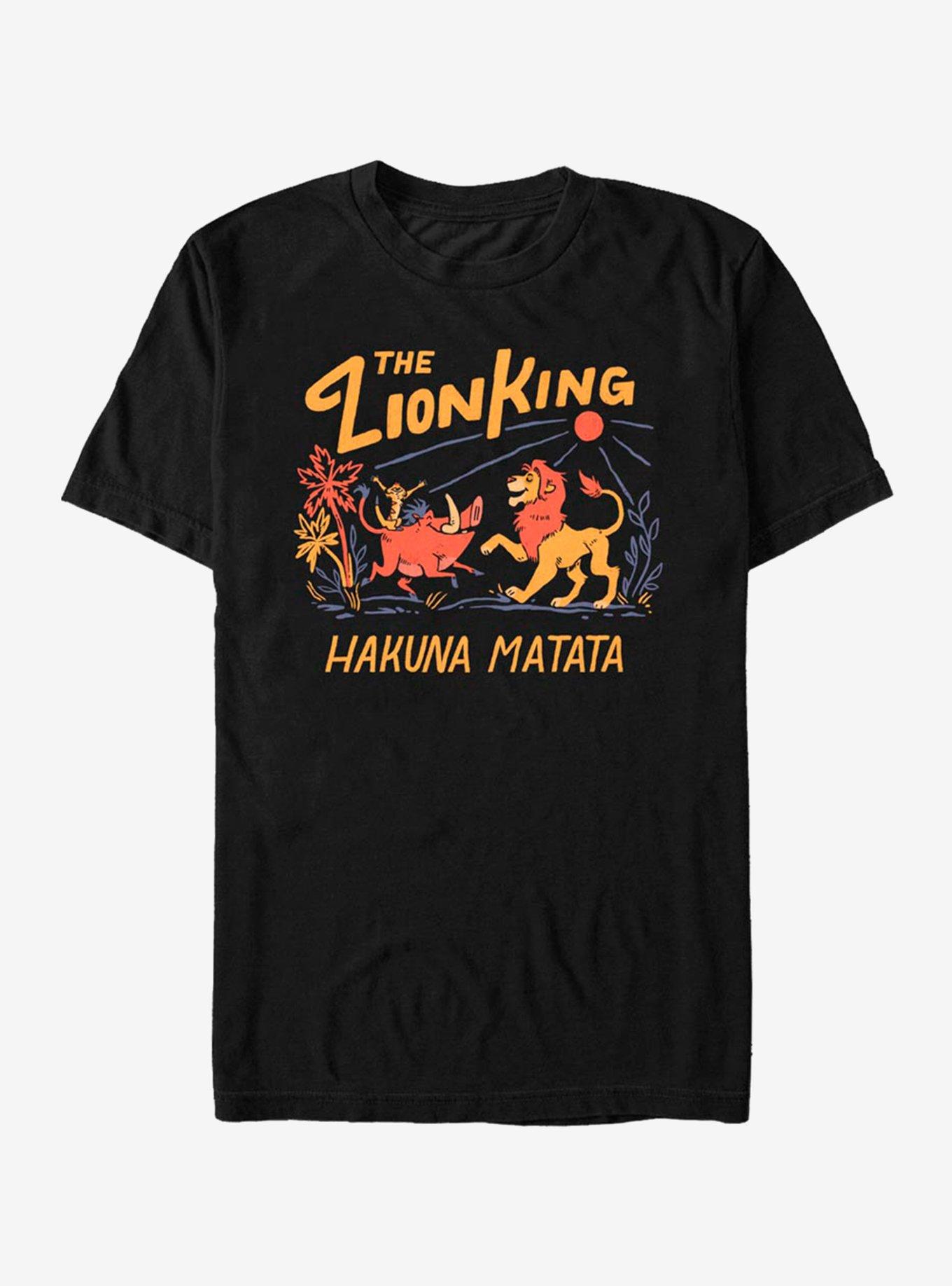 Disney The Lion King Hakuna Matata Sunrise T-Shirt, , hi-res