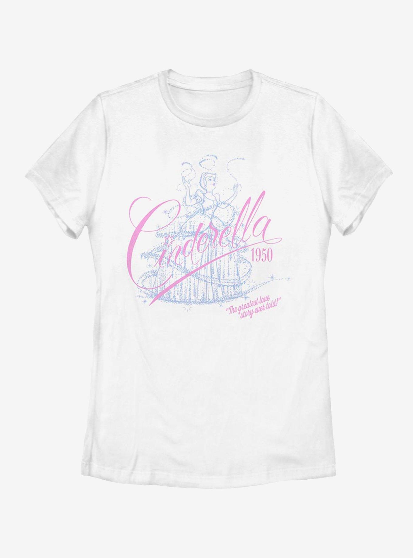 Disney Cinderella Love Story Womens T-Shirt, , hi-res