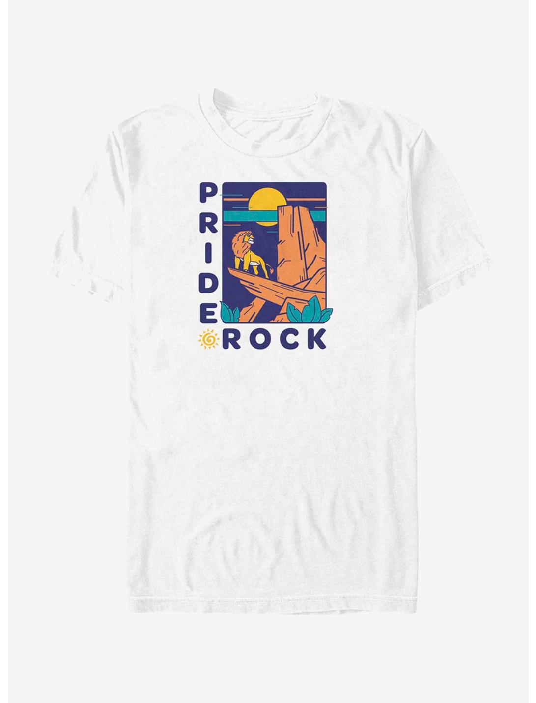 Disney The Lion King Pride Rock Badge T-Shirt, WHITE, hi-res