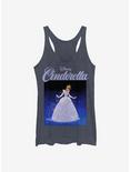 Disney Cinderella Square Cindy Womens Tank Top, NAVY HTR, hi-res
