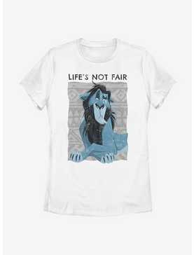 Disney The Lion King Scar Not Fair Womens T-Shirt, , hi-res