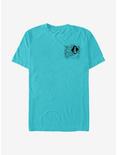 Disney The Little Mermaid Ariel Waves Line T-Shirt, TAHI BLUE, hi-res