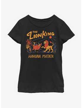 Disney The Lion King Hakuna Matata Sunrise Youth Girls T-Shirt, , hi-res