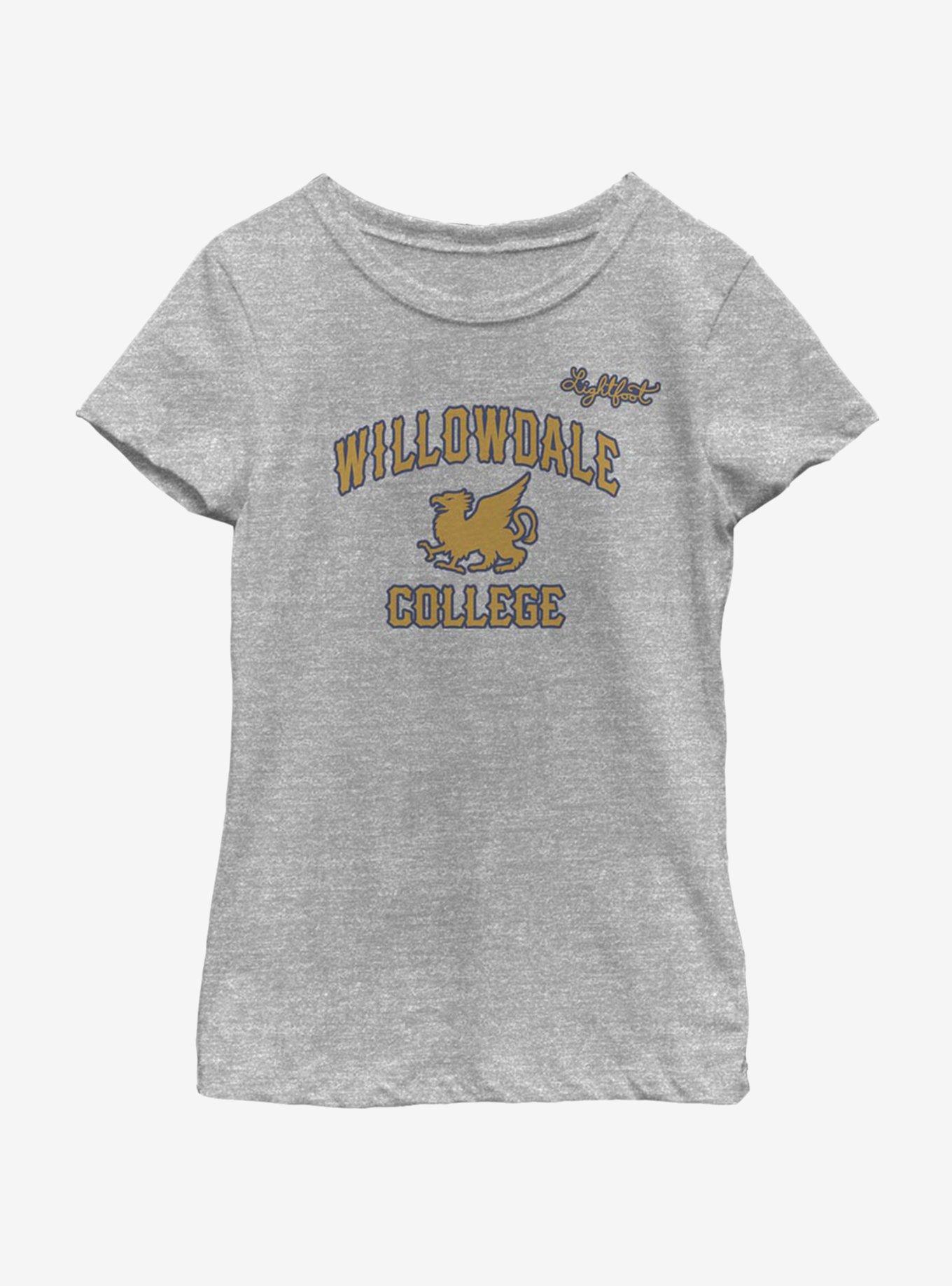 Disney Pixar Onward Willowdale College Youth Girls T-Shirt, , hi-res