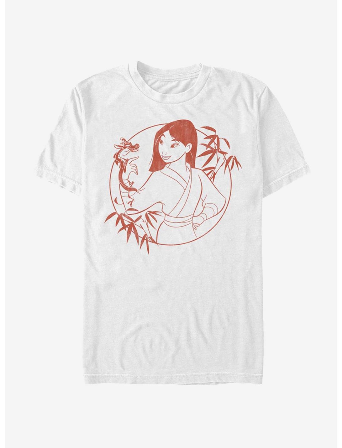 Disney Mulan Bamboo T-Shirt, WHITE, hi-res