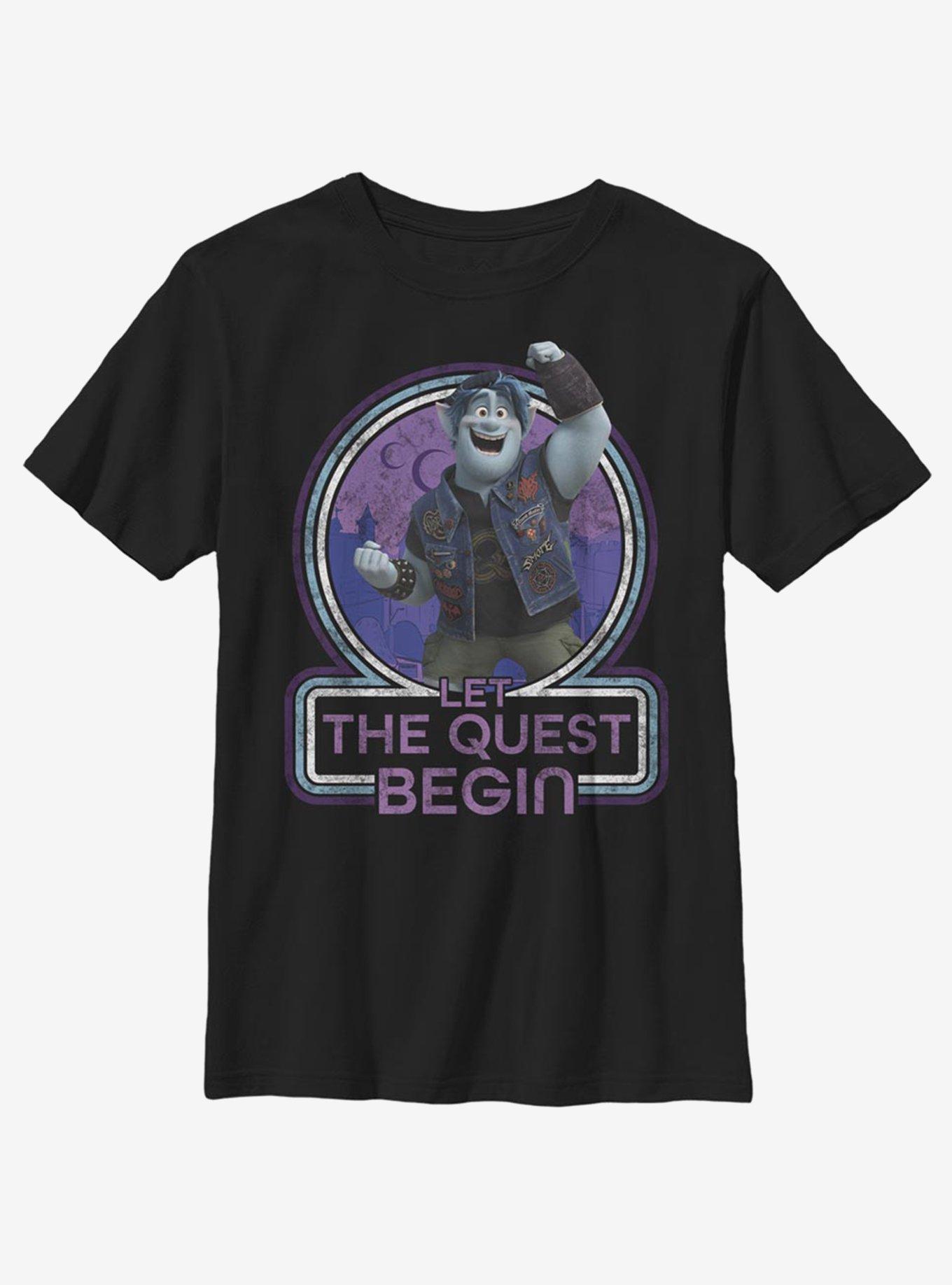 Disney Pixar Onward Begin Quest Youth T-Shirt, , hi-res