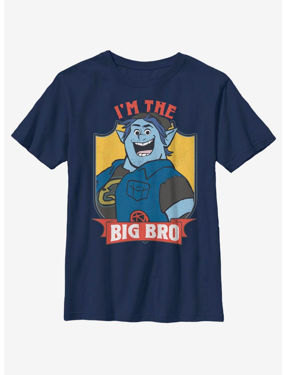 Disney Pixar Onward Big Bro Youth T-Shirt, NAVY, hi-res