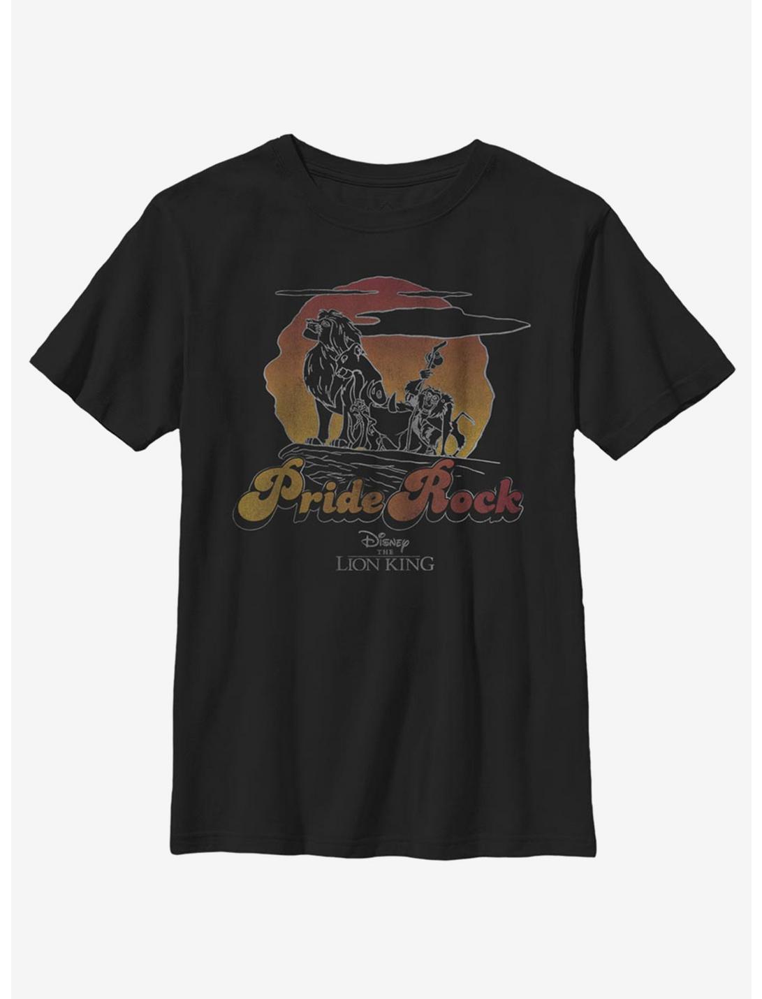 Disney The Lion King Pride Rock Youth T-Shirt, BLACK, hi-res
