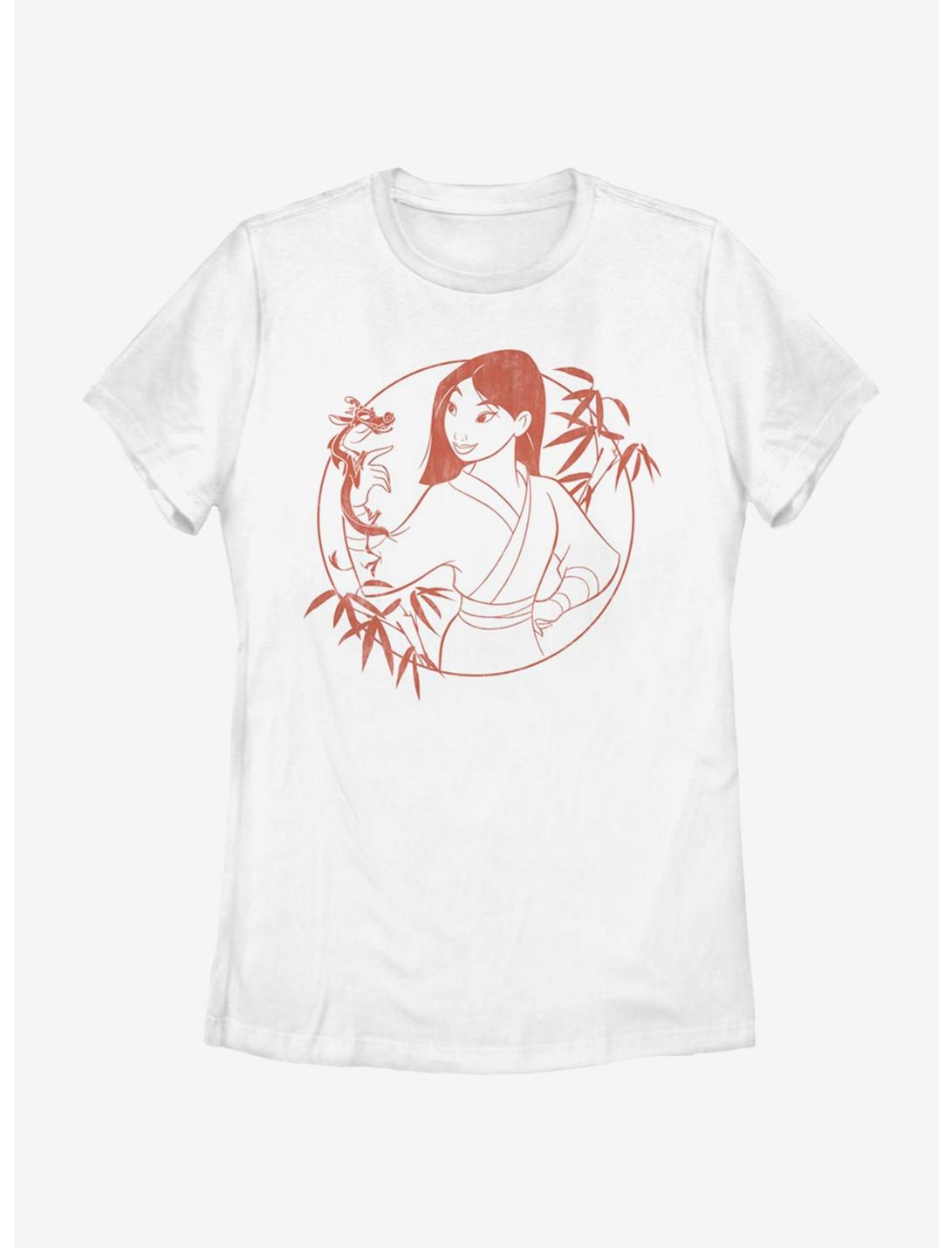 Disney Mulan Bamboo Womens T-Shirt, WHITE, hi-res