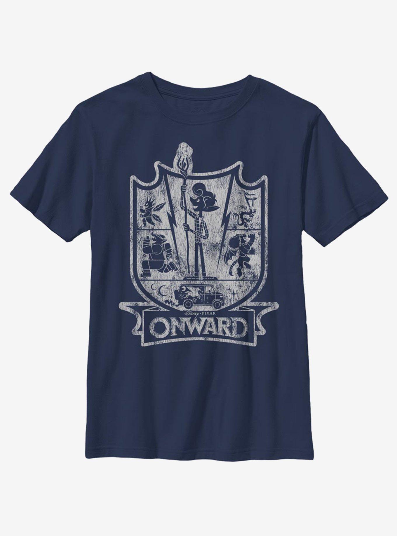 Disney Pixar Onward Crest Youth T-Shirt, , hi-res
