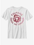 Disney Mulan Courage Youth T-Shirt, WHITE, hi-res
