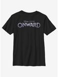Disney Pixar Onward Logo Youth T-Shirt, BLACK, hi-res
