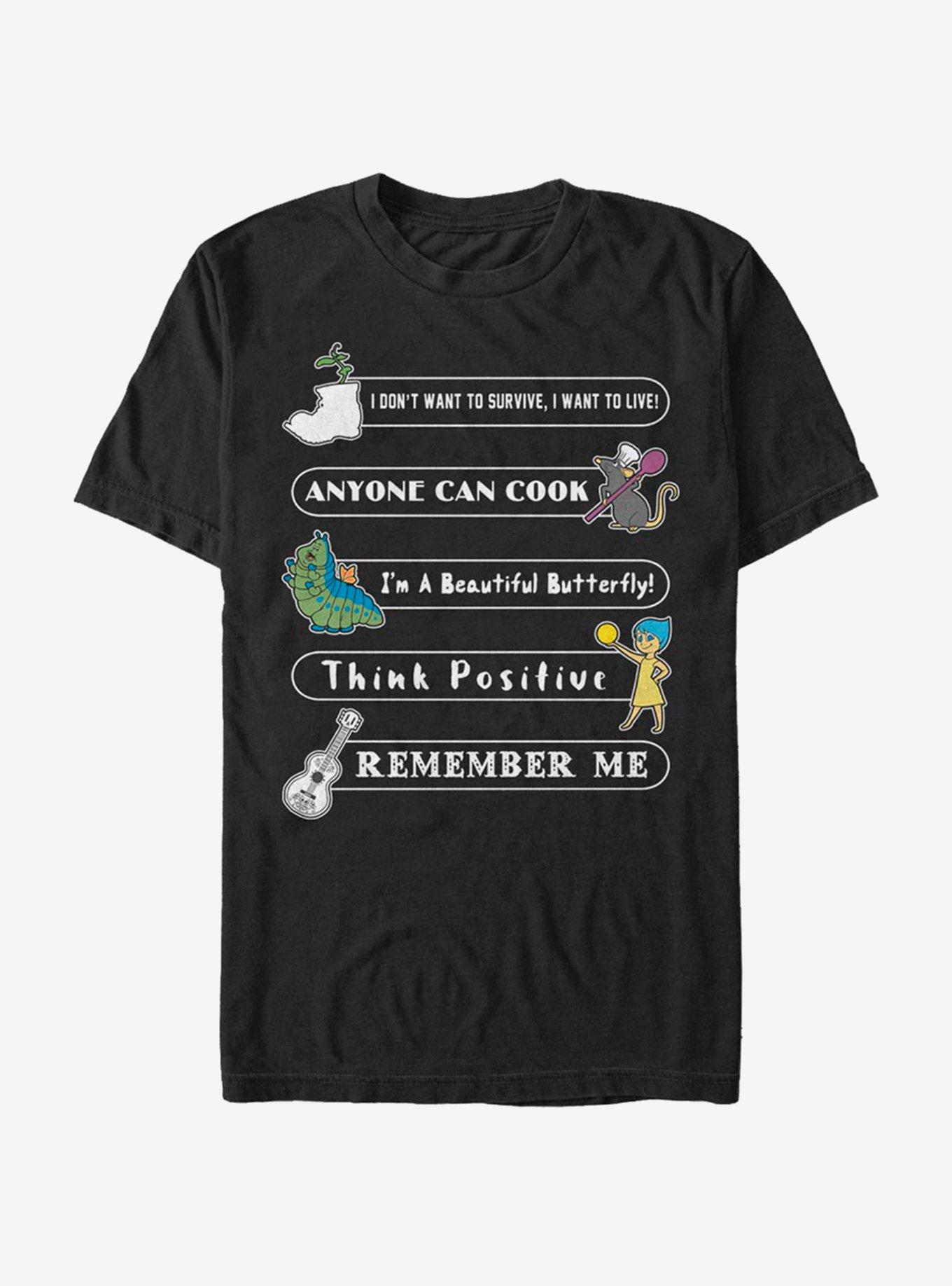 Disney Pixar Quotes T-Shirt, , hi-res