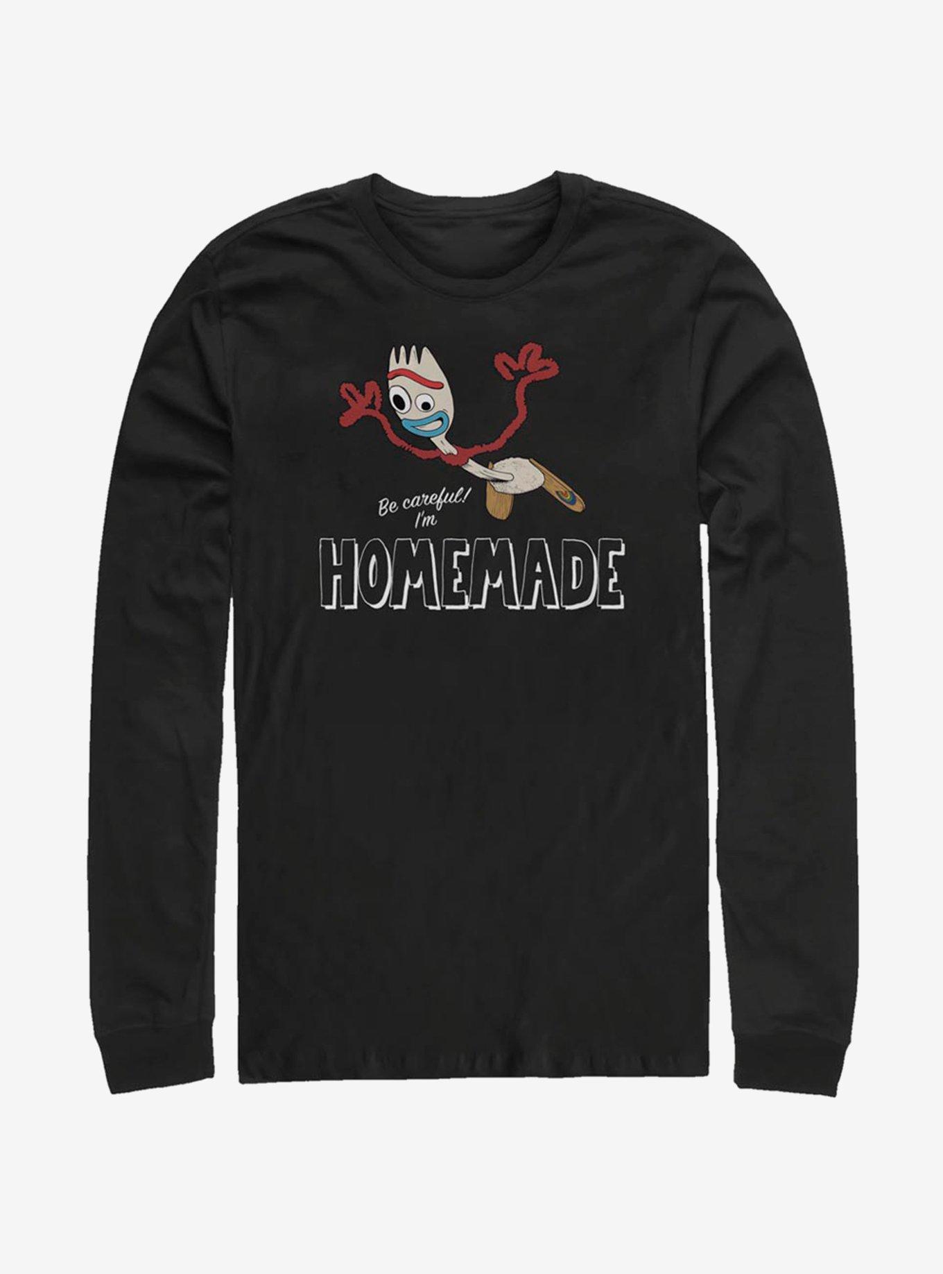 Disney Pixar Toy Story 4 Forky Homemade Long-Sleeve T-Shirt, , hi-res