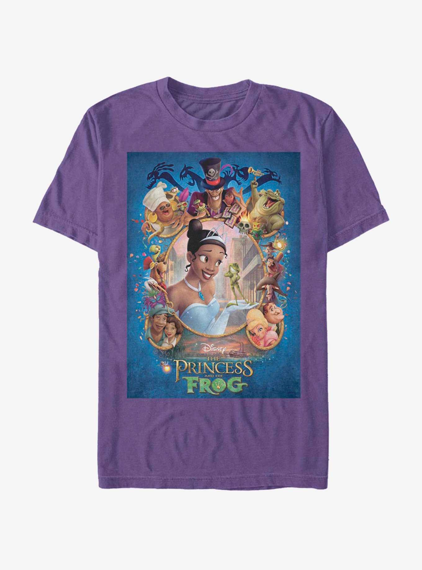 Disney The Princess And The Frog Classic Poster T-Shirt, , hi-res