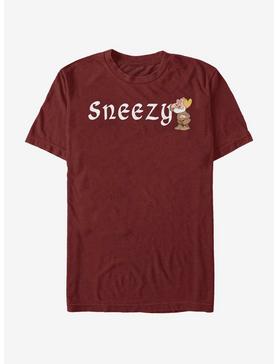Disney Snow White And The Seven Dwarfs Sneezy Dwarf T-Shirt, , hi-res
