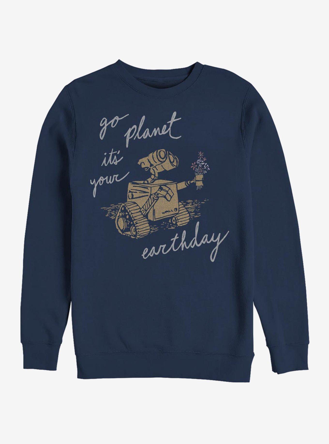 Disney Pixar WALL-E Earth Day Redux Sweatshirt, , hi-res