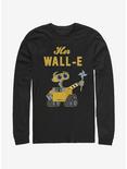 Disney Pixar WALL-E Her Wall-E Long-Sleeve T-Shirt, BLACK, hi-res