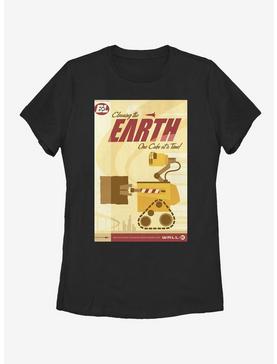 Disney Pixar WALL-E Cleaning The Earth Poster Womens T-Shirt, , hi-res