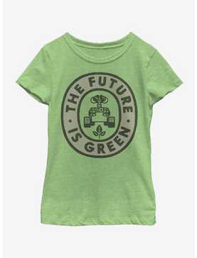 Disney Pixar WALL-E Green Future Youth Girls T-Shirt, , hi-res