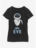 Disney Pixar WALL-E His Eve Youth Girls T-Shirt, BLACK, hi-res