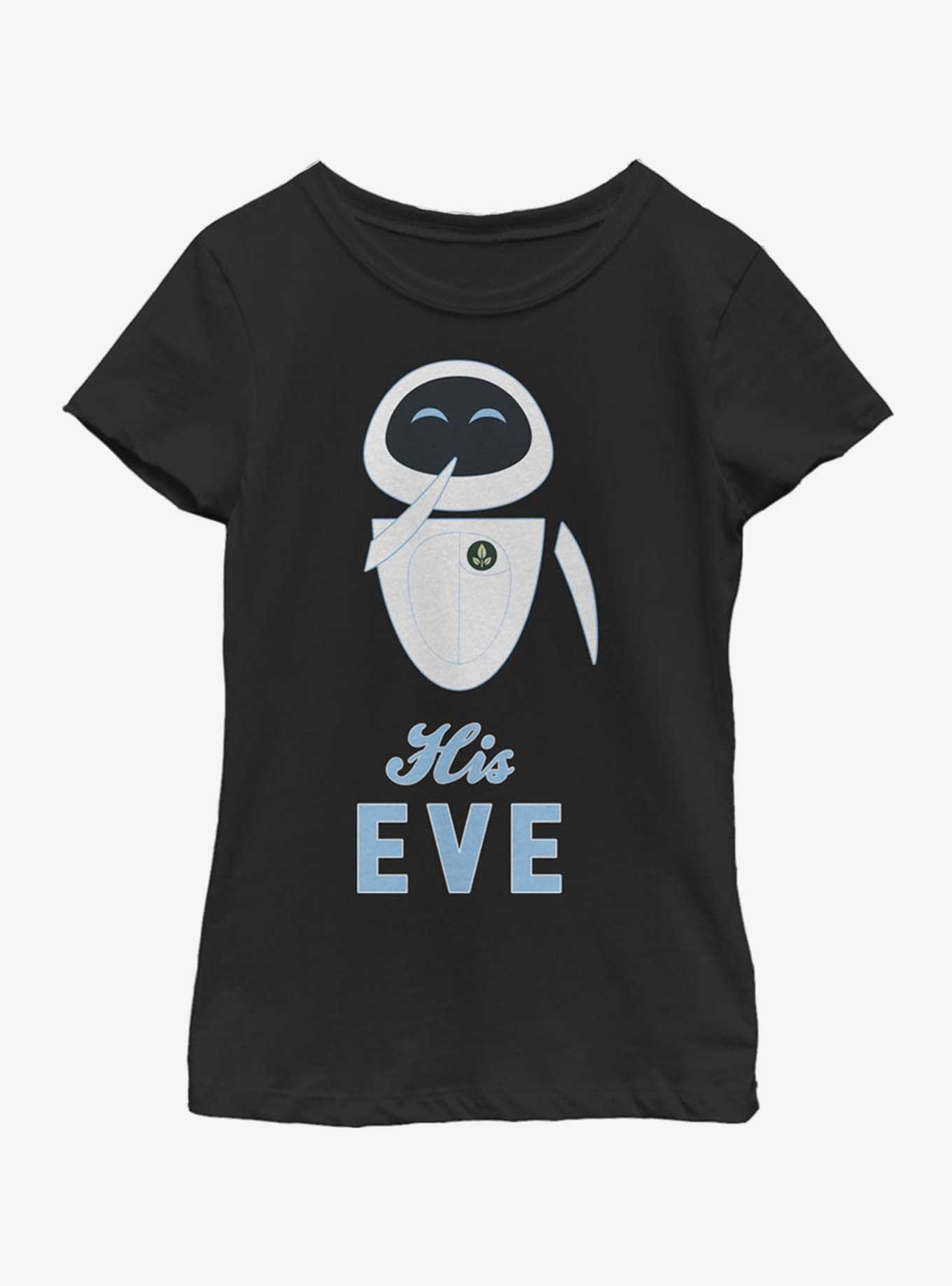 Disney Pixar WALL-E His Eve Youth Girls T-Shirt, , hi-res