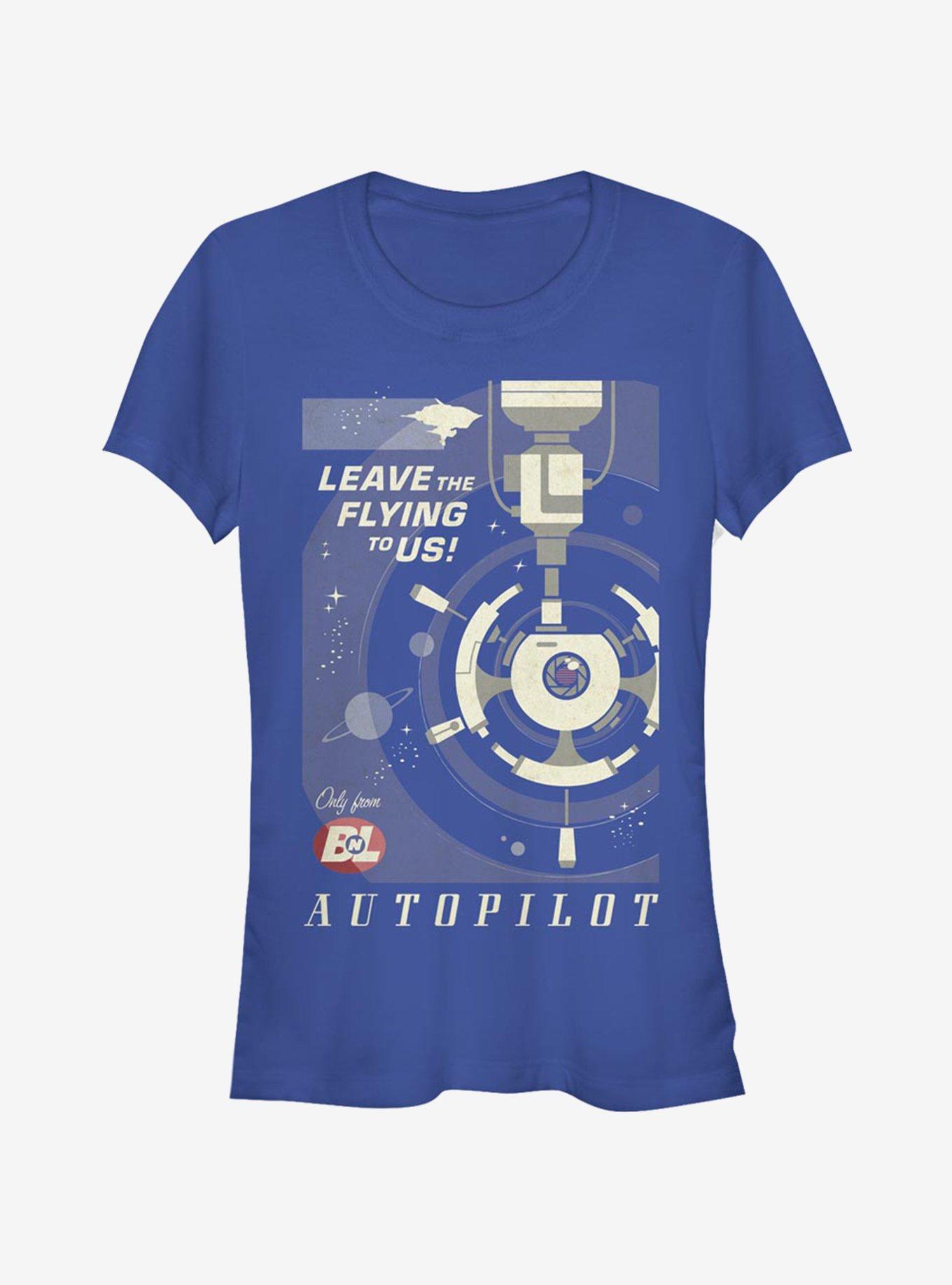 Disney Pixar Wall-E Autopilot Poster Girls T-Shirt, , hi-res